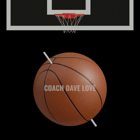 Ball with a 45 degree downward and forward axis tilt, seams aligned