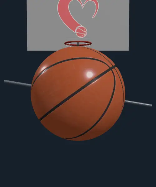10 degree downward axis tilt with seams unaligned.