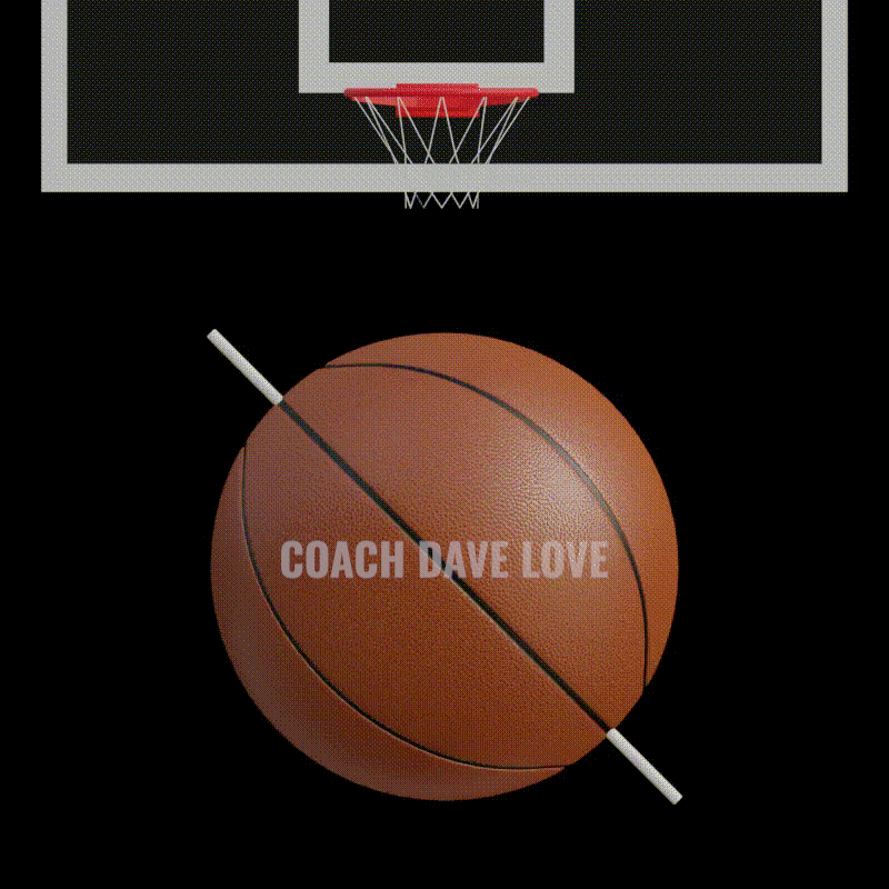 A ball spinning with significant −eY tilt could curve 6–7 inches right on an NBA 3.